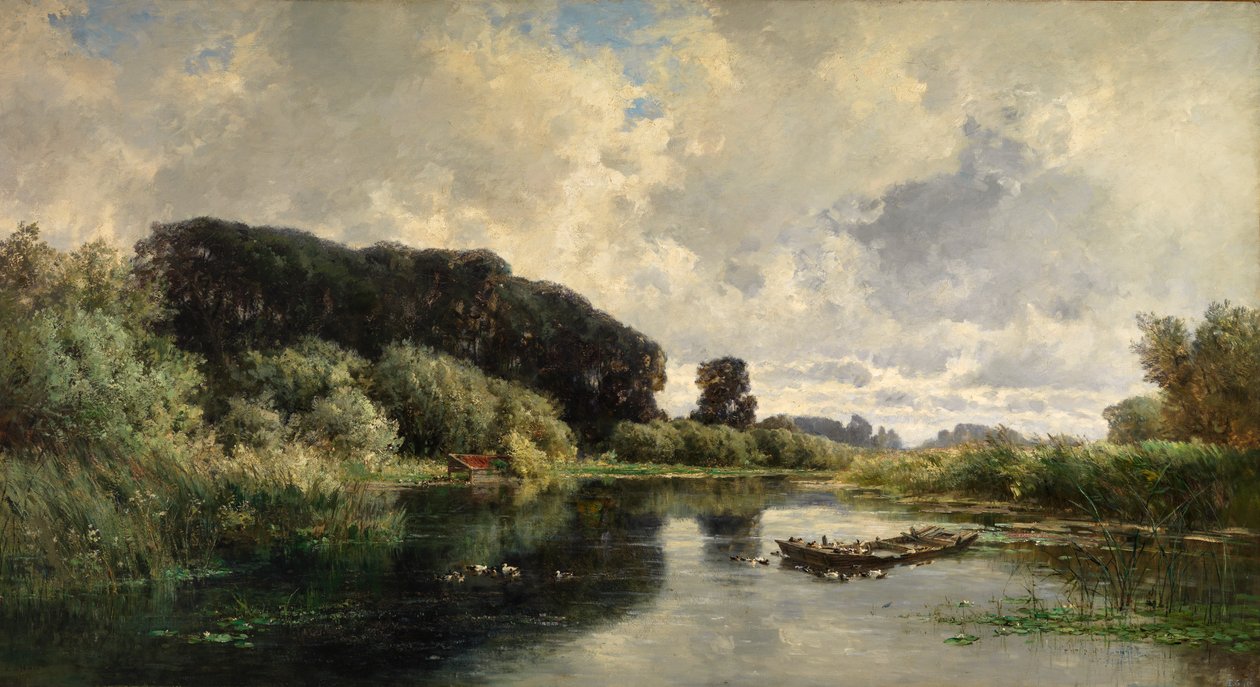 Cercanias de Vriesland (Holanda) tekijältä Carlos de Haes