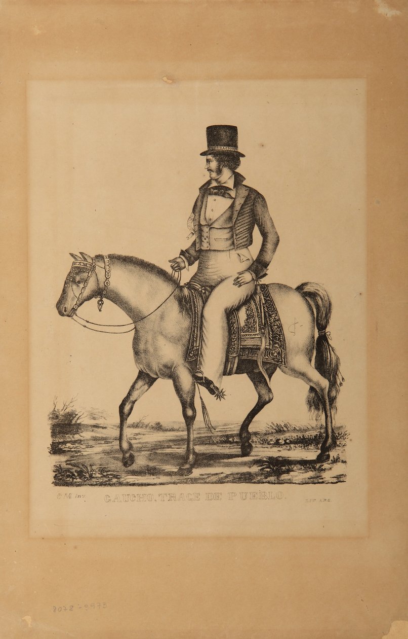 Gaucho, traje de pueblo - Carlos Morel tekijältä Carlos Morel