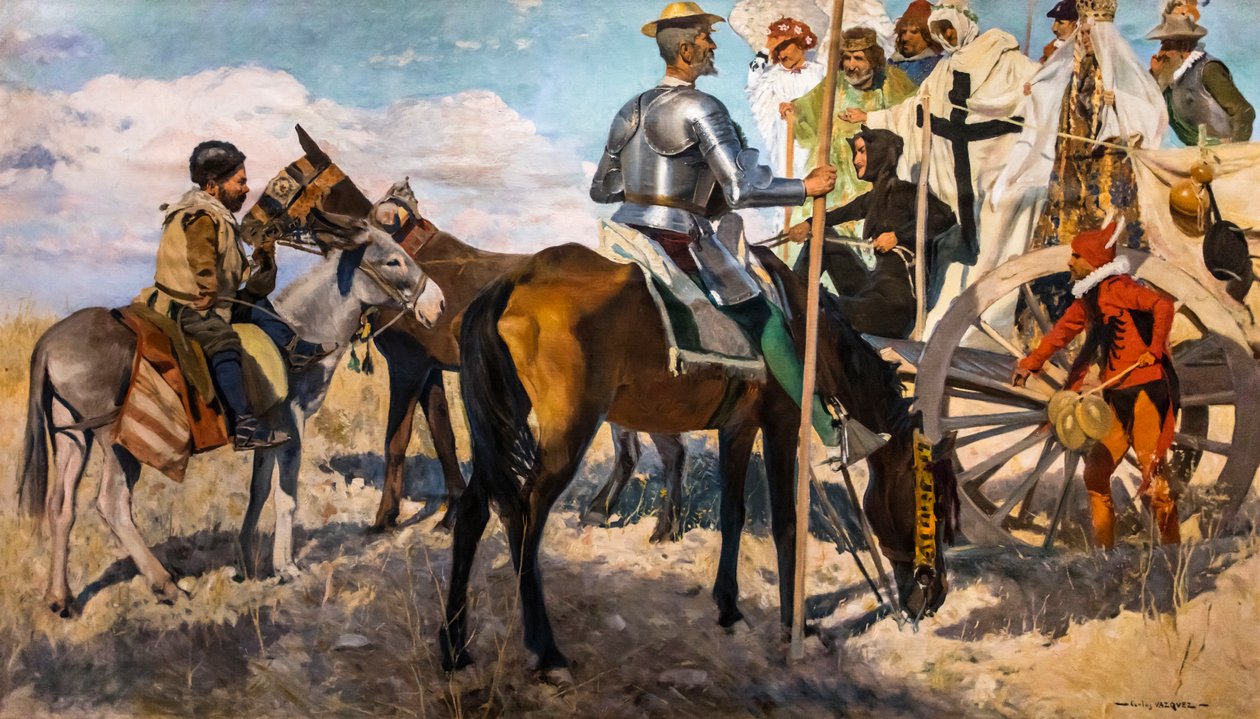 Don Quijote tekijältä Carlos Vazquez y Ubeda