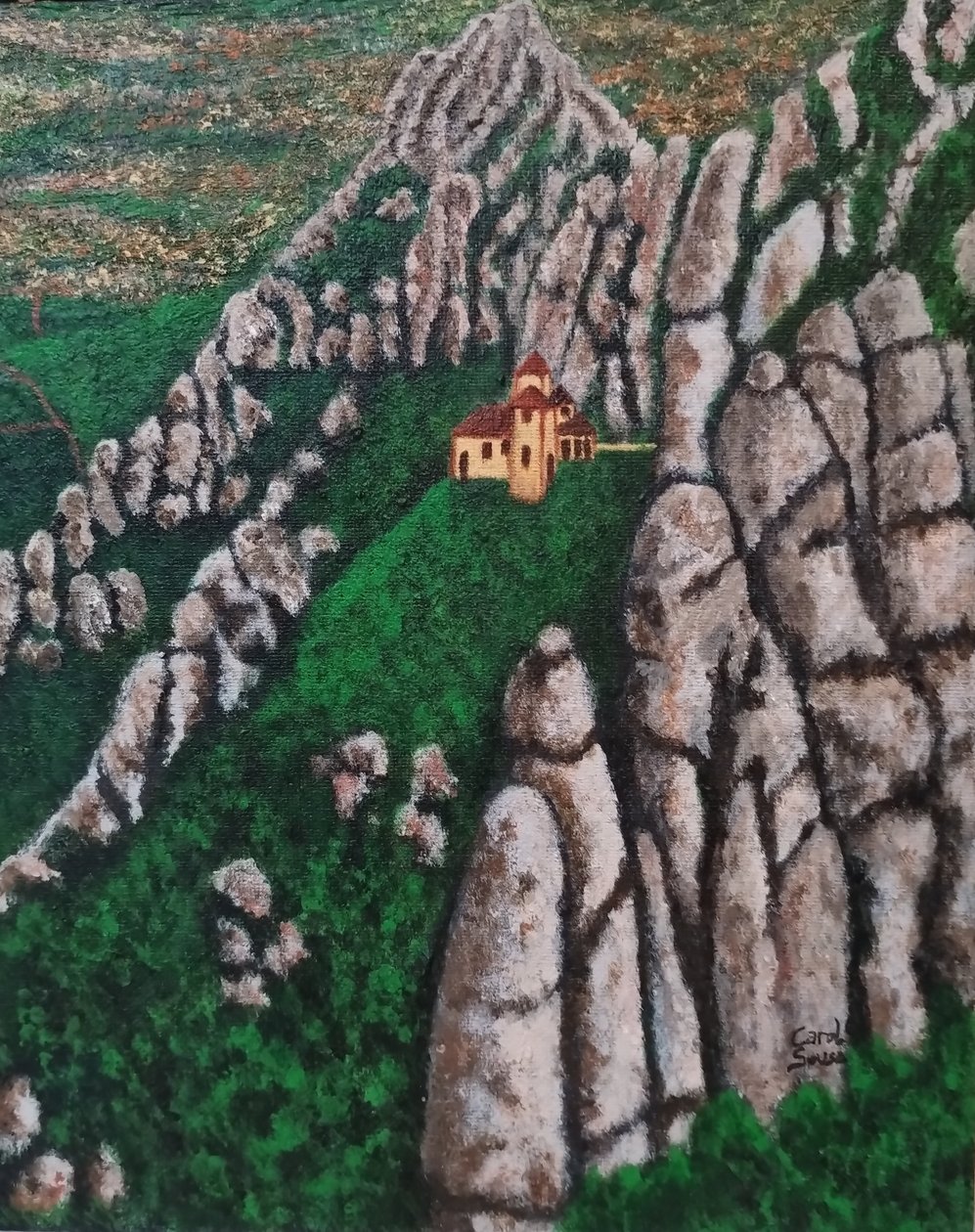 Santa Cova de Montserrat tekijältä Carol Sousa Cuello