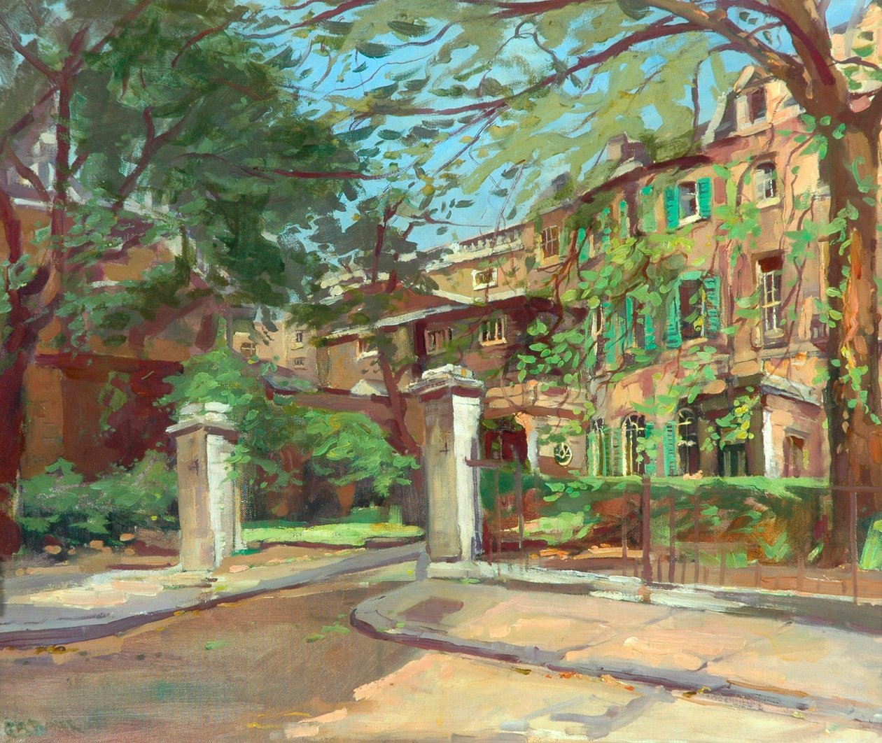 Kadonnut Lontoo: Montague Place, Whitehall Gardens tekijältä Caroline Matilda Baker