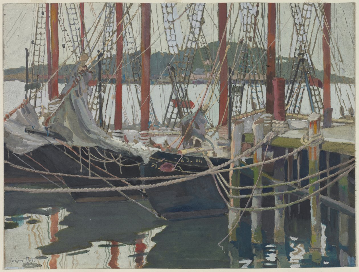Idle Days, Gloucester, Massachusetts tekijältä Caroline Coit
