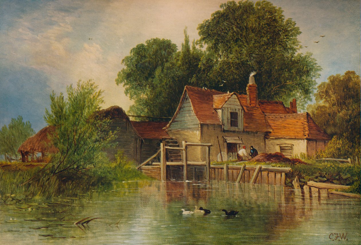 "Mapledurham", 1863, 1938 tekijältä Caroline Fanny Williams