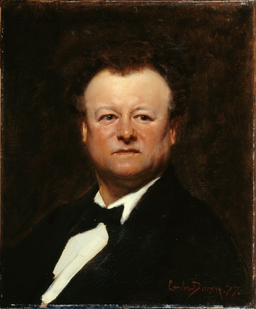 ranska: Portrait de Jean-François Berthelier (1830-1888), lauluntekijä. tekijältä Carolus Duran