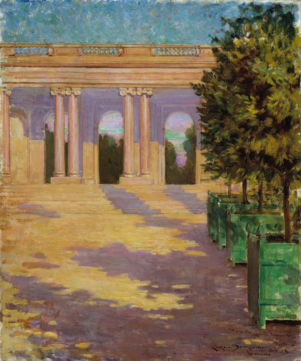 Suuren Trianonin arkadi, Versailles, 1913. tekijältä Carroll Beckwith