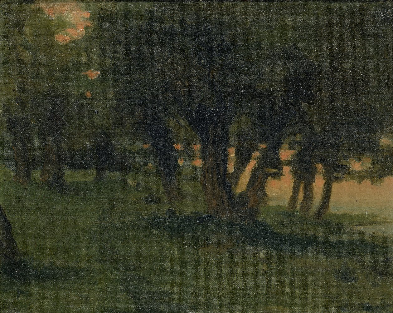 Reinin rannalla, lähellä St. Germainia Mont d