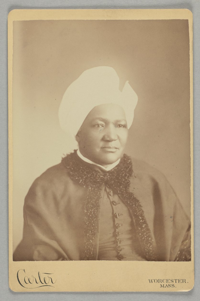 Sarah Ann Blunt Crozleyn kabinettikortti, marraskuu 1884. tekijältä Carter