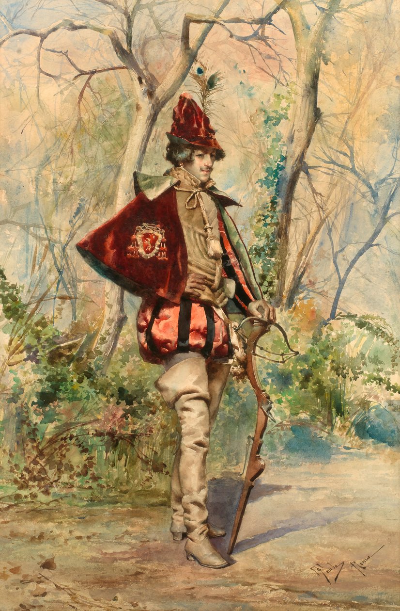 Archer, n.d. tekijältä Casimiro Tomba