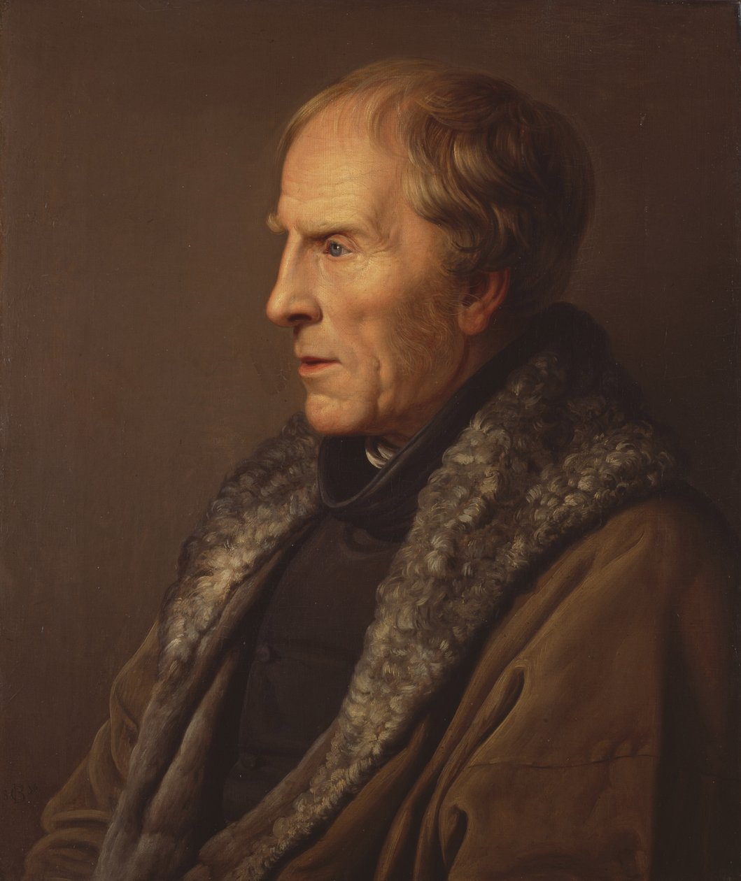 Bildnis des Malers Caspar David Friedrich tekijältä Caspar David Friedrich