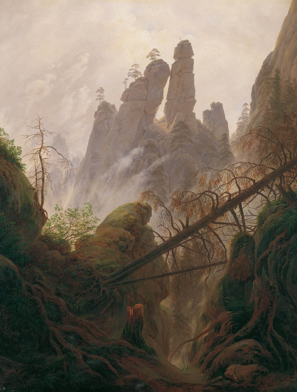 Der Mönch am Meer tekijältä Caspar David Friedrich