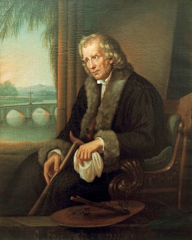 Porträt Caspar David Friedrichs tekijältä Caspar David Friedrich