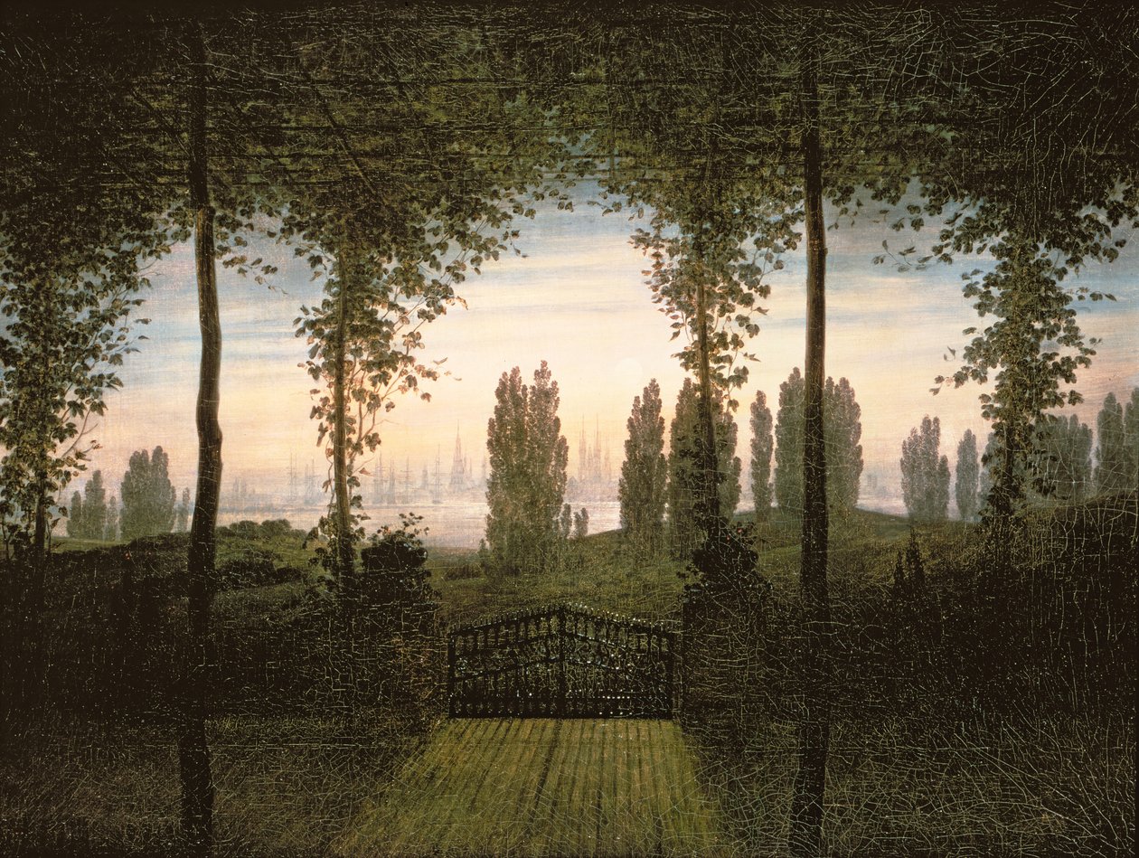 Johann Bremenin muisto tekijältä Caspar David Friedrich