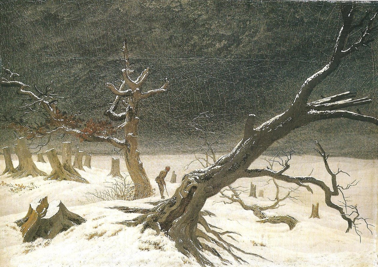 Winterlandschaft I tekijältä Caspar David Friedrich