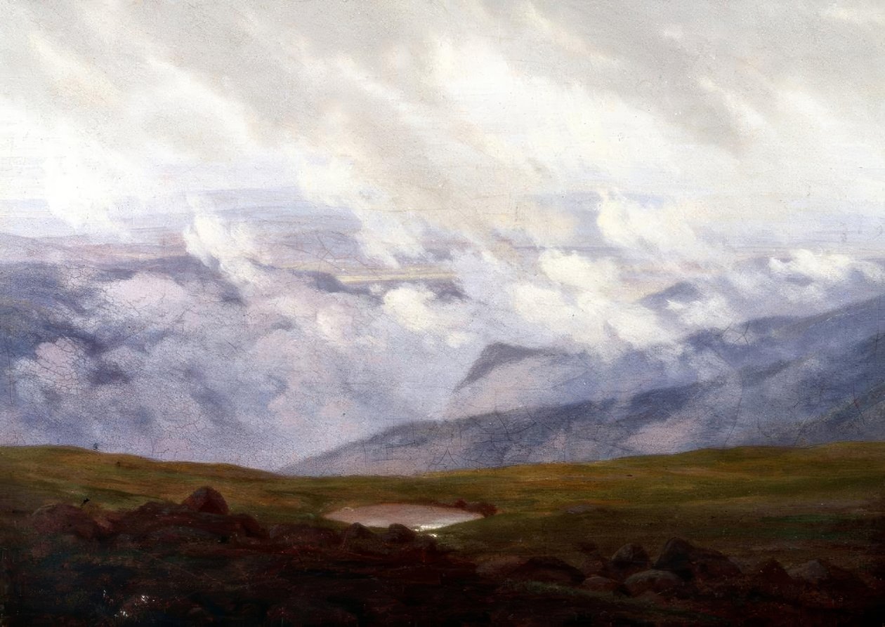 Ziehende Wolken tekijältä Caspar David Friedrich
