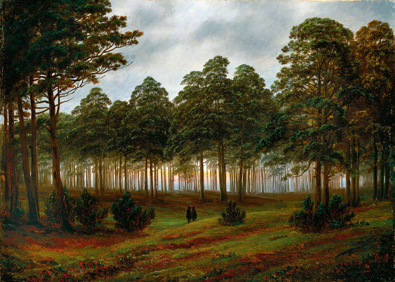 Ilta tekijältä Caspar David Friedrich