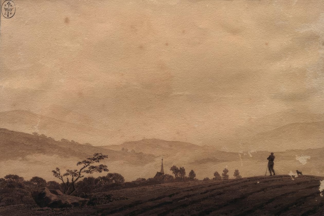 Nebelmorgen tekijältä Caspar David Friedrich
