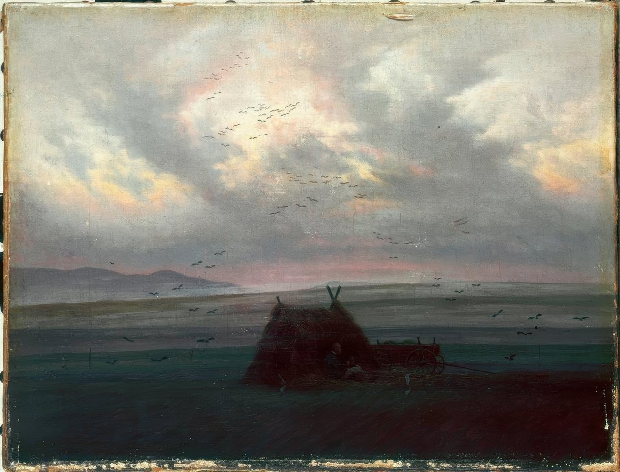 Nebelschwaden tekijältä Caspar David Friedrich