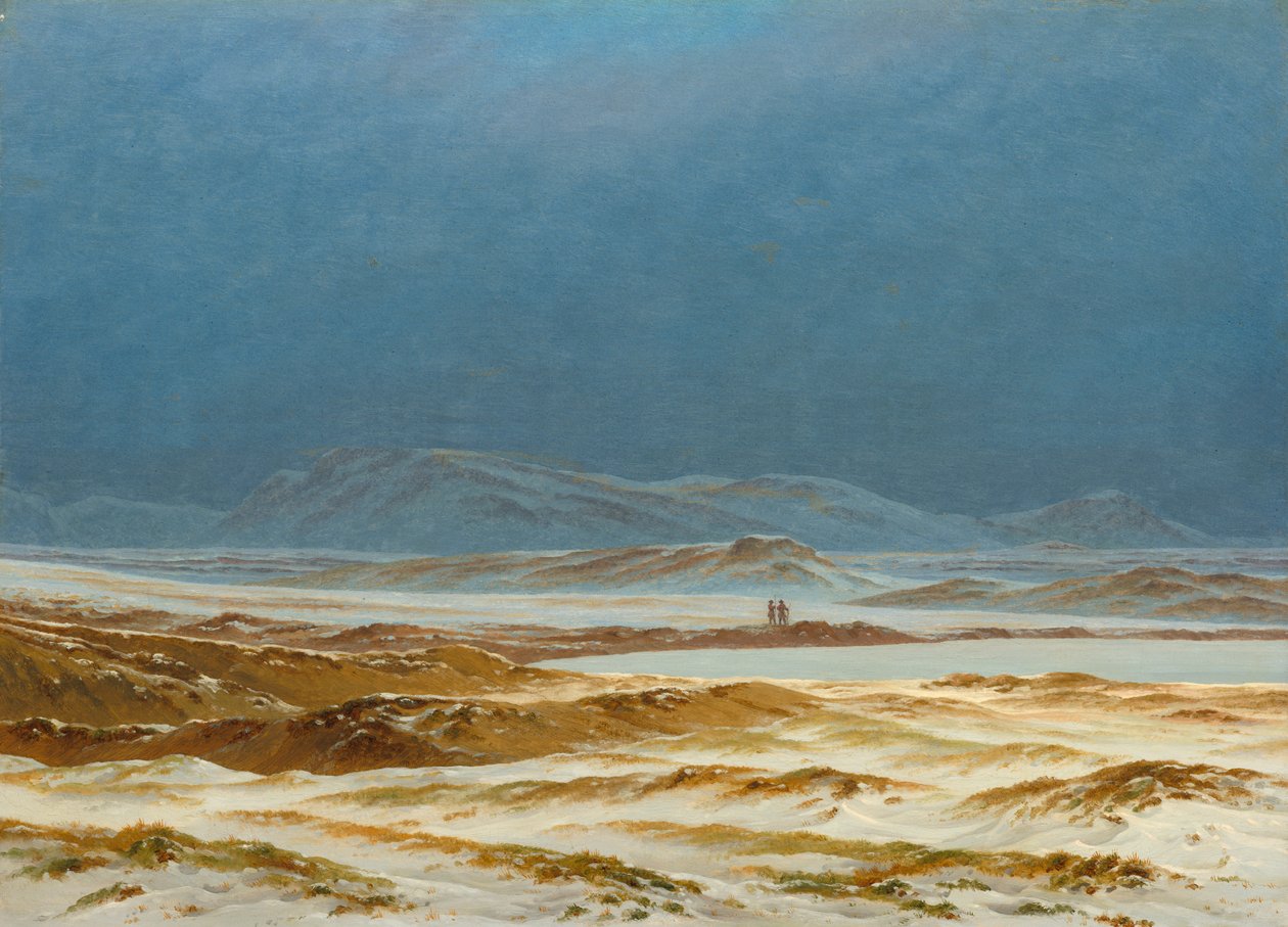 Pohjoinen maisema, kevät tekijältä Caspar David Friedrich