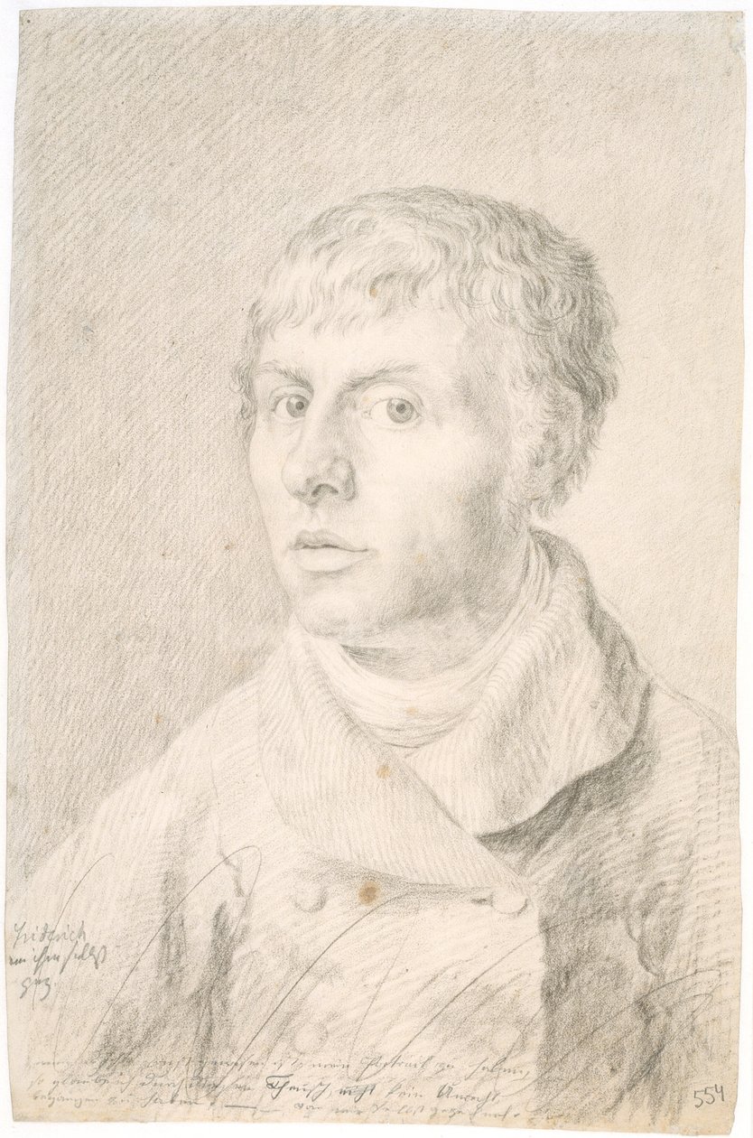 Omakuva tekijältä Caspar David Friedrich