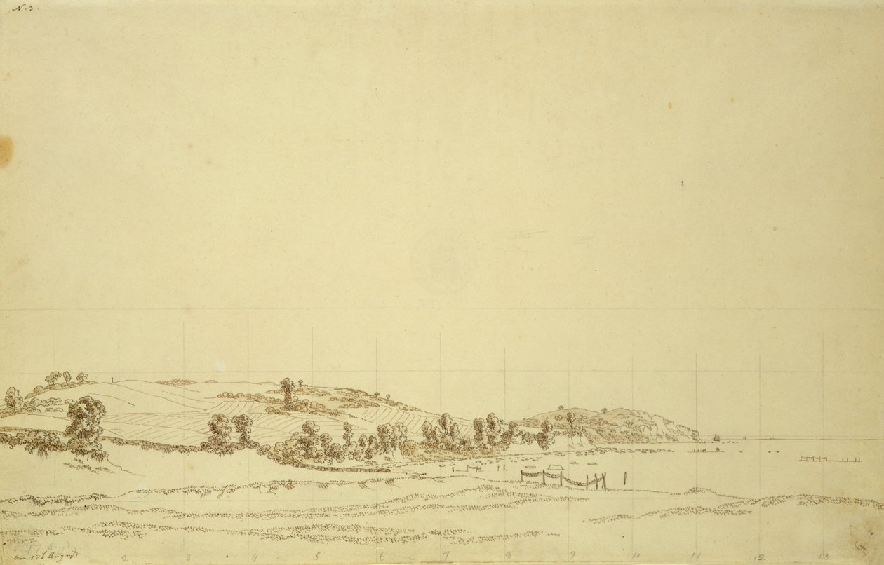 Huonekalut ja erilaiset esineet 1100- ja 1300-luvuilta tekijältä Caspar David Friedrich