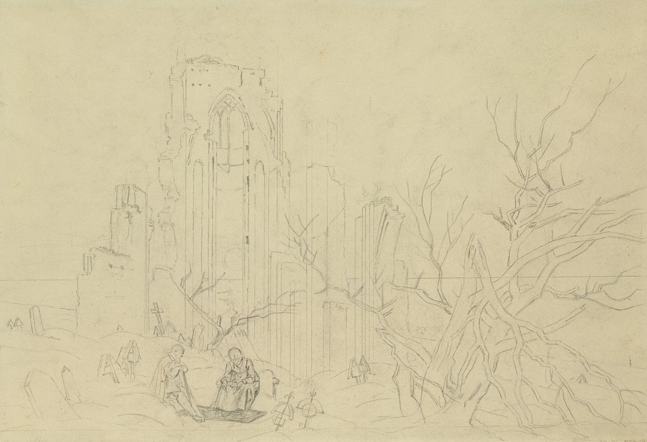 Tutkimus talveksi, 1803 tekijältä Caspar David Friedrich