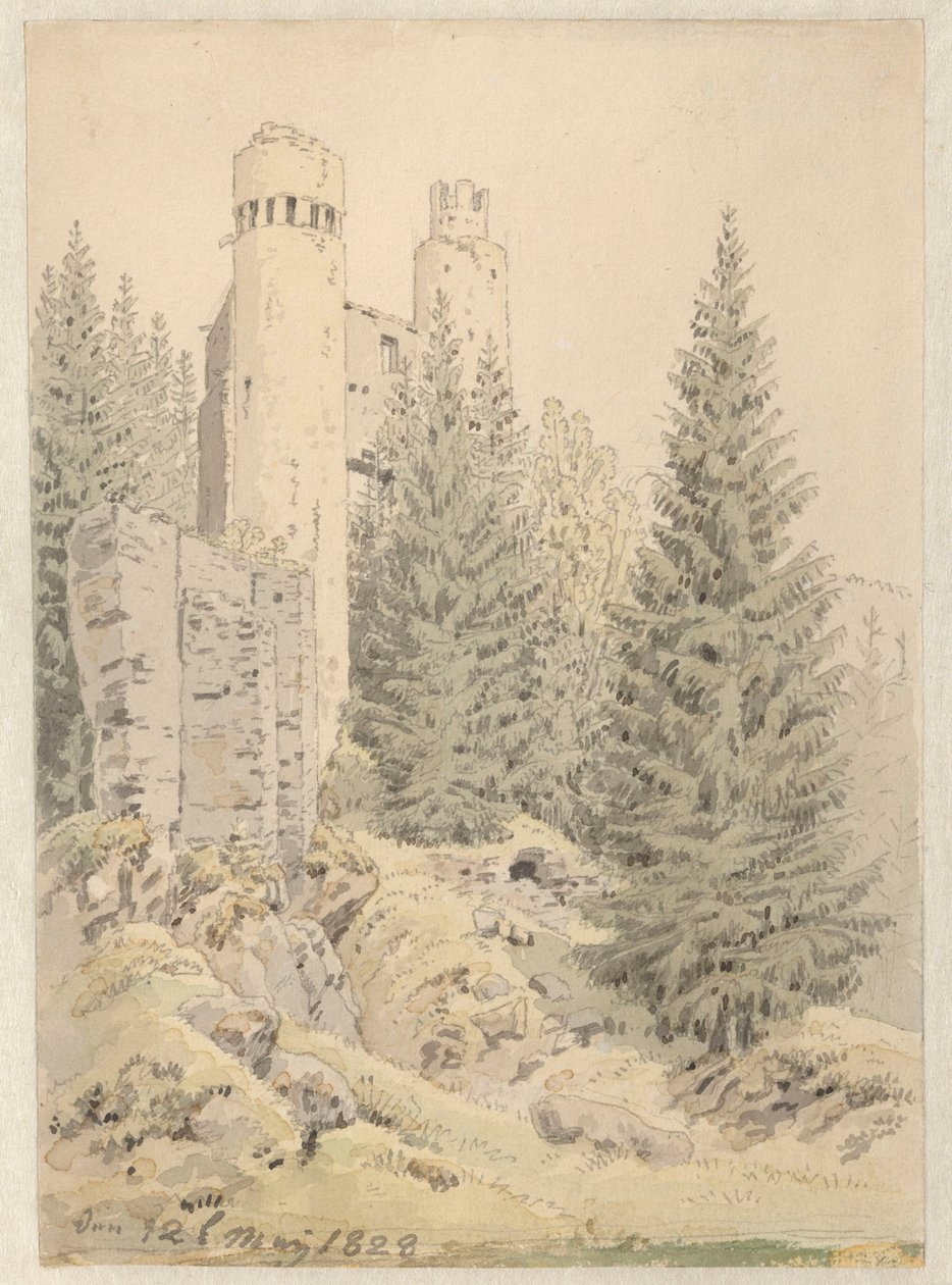 The Ruin -kustannuslaskelma Bilinassa tekijältä Caspar David Friedrich