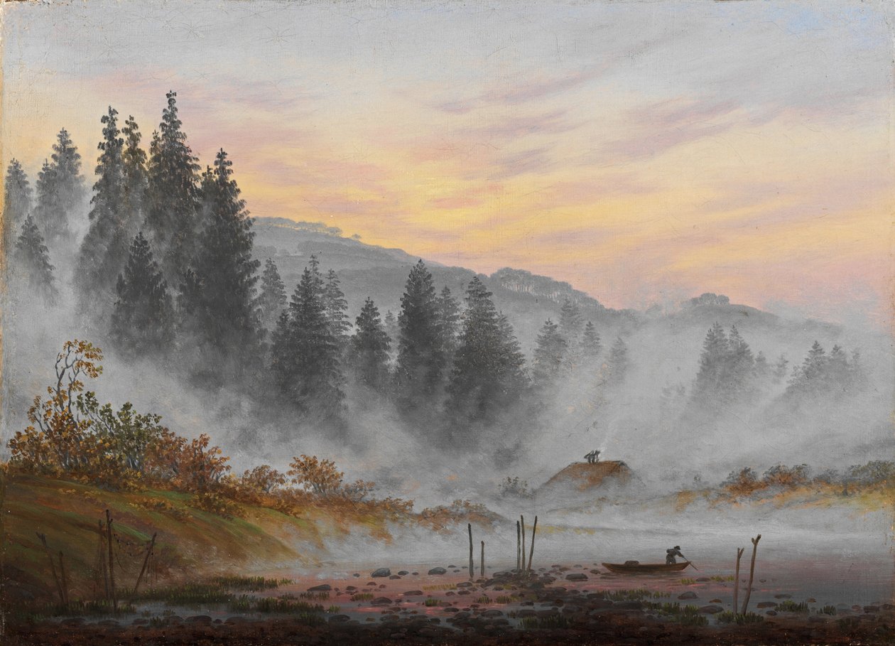 Kellonajat: Aamu tekijältä Caspar David Friedrich