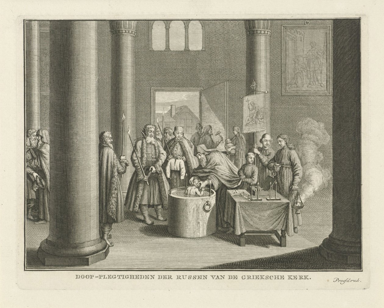 Kaste Venäjällä, 1700-luvun puoliväli tekijältä Caspar Jacobsz. Philips