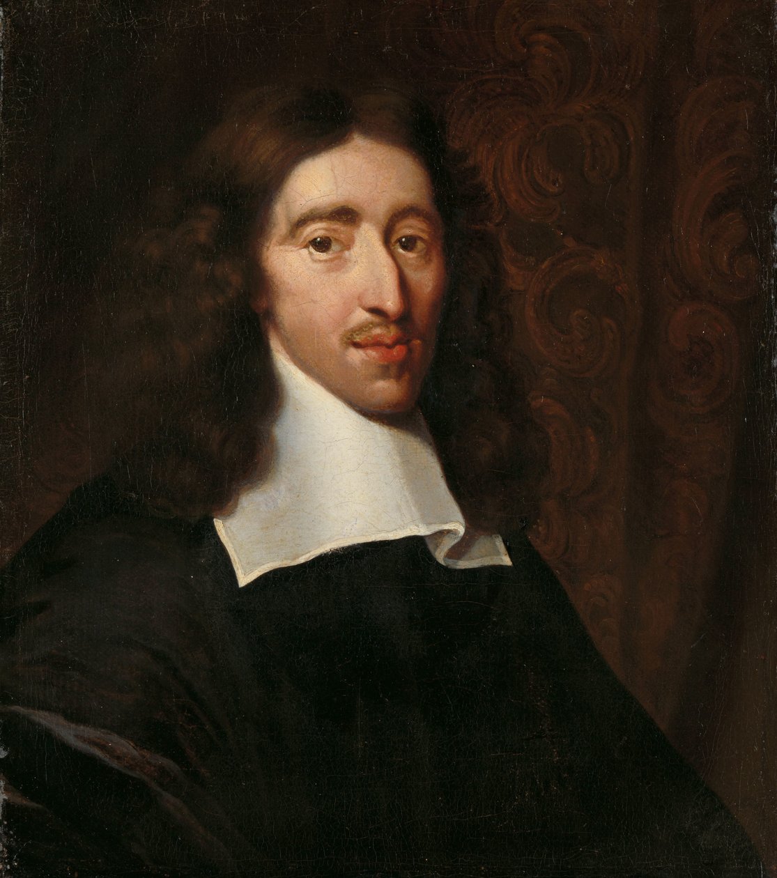 Hollannin suureläkeläisen Johan de Wittin (1625-72) muotokuva tekijältä Caspar Netscher (copy after)