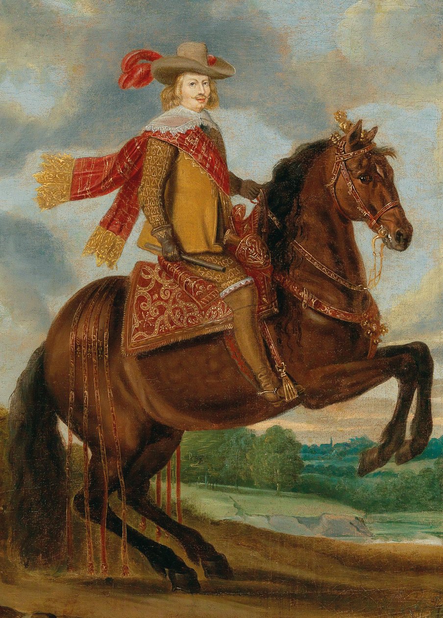 Itävallan kardinaali-Infante Ferdinandin ratsastusmuotokuva 1609-1641. tekijältä Caspar de Crayer