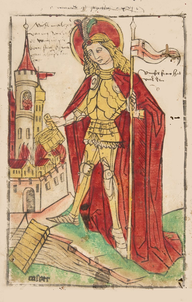 Saint Florian, n. 1460. tekijältä Casper