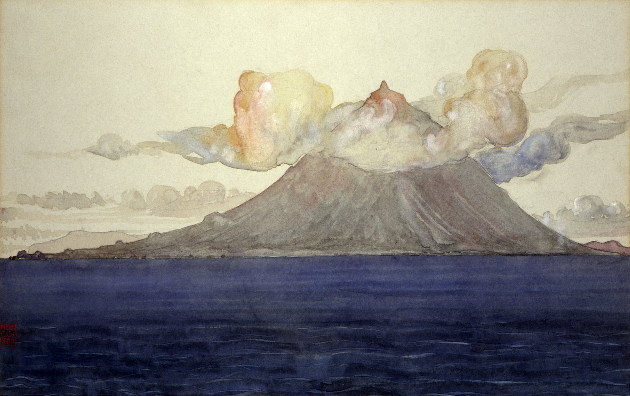 Pico-vuori, Azorit, 1905. tekijältä Cass Gilbert