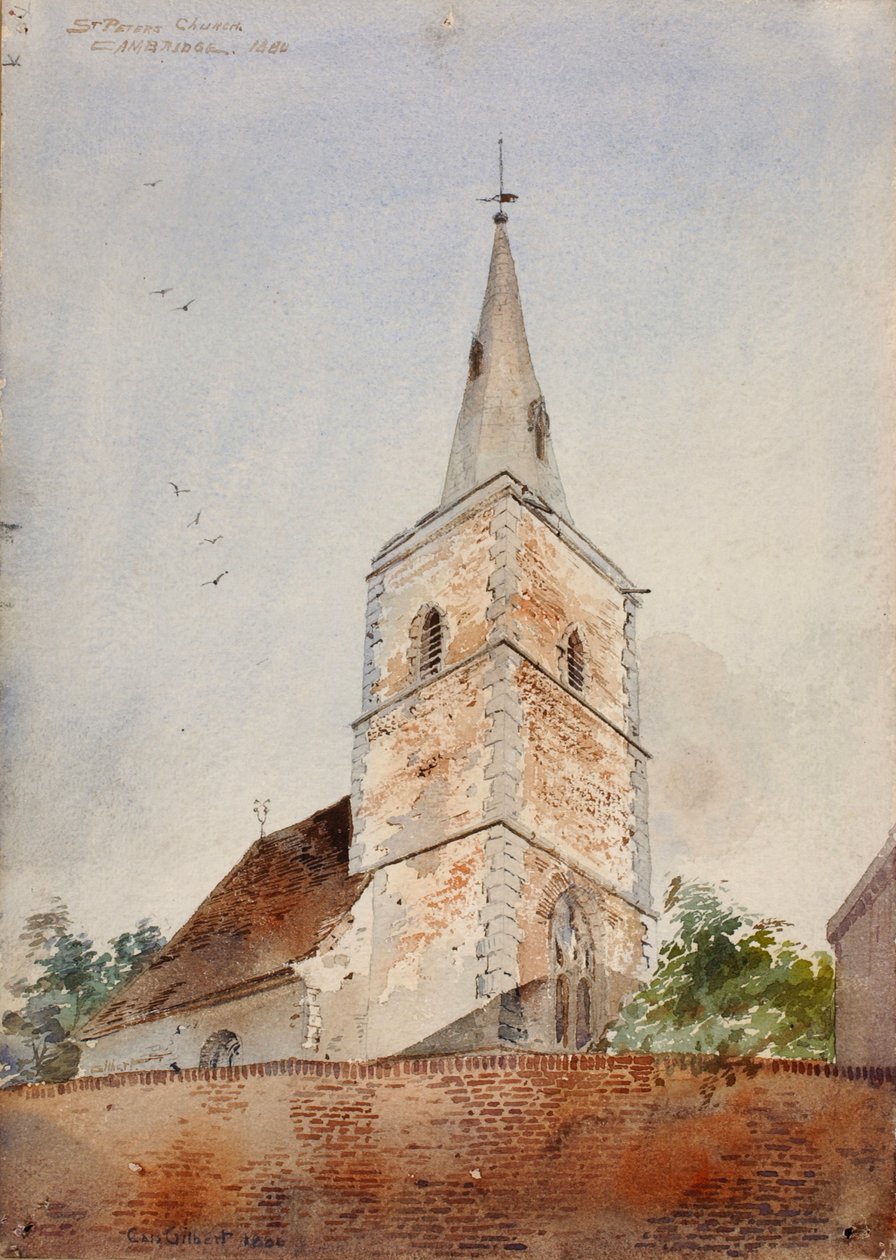 St. Peters Church, Cambridge, Englanti, 1880. tekijältä Cass Gilbert
