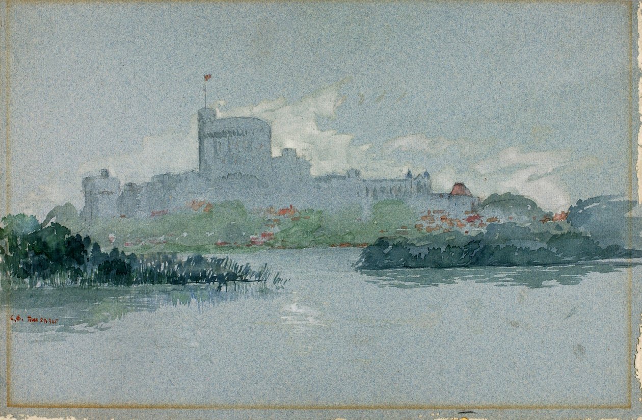 Windsorin linna, Englanti, 1905. tekijältä Cass Gilbert