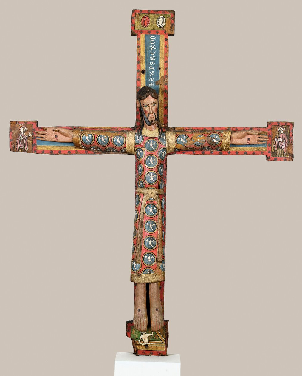 Majestad de Cristo en la cruz tekijältä Catalonian Anonymous