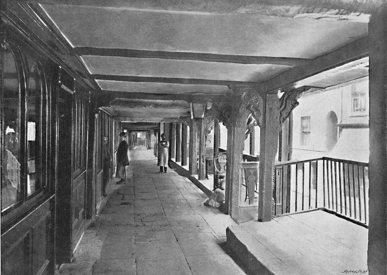 Watergate Street Row, Chester, 1896 tekijältä Catherall and Pritchard