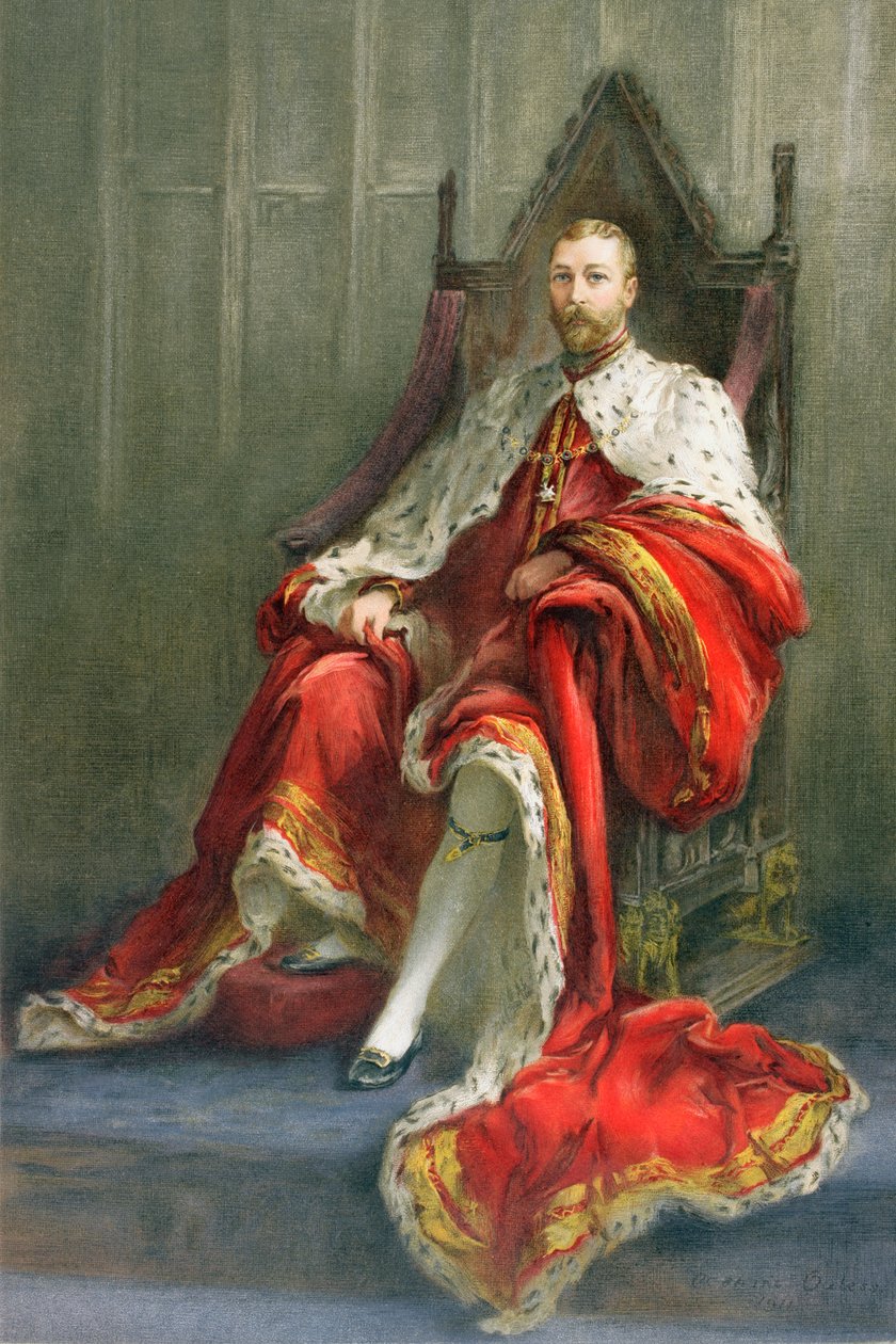 George V, The Illustrated London News, 1911 tekijältä Catherine Ouless