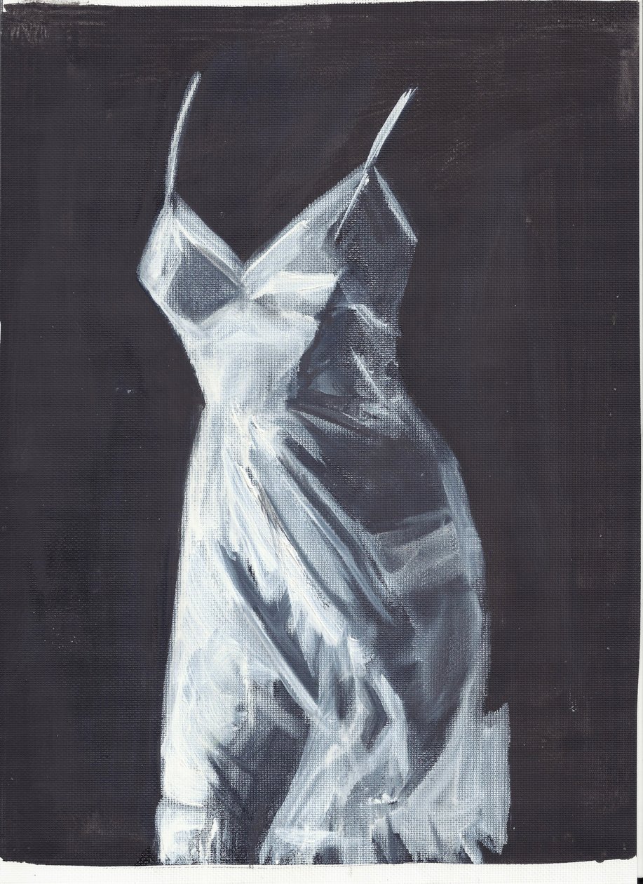 Ruusu 2, 2012 (öljy  akryyli paperille) tekijältä Cathy Lomax