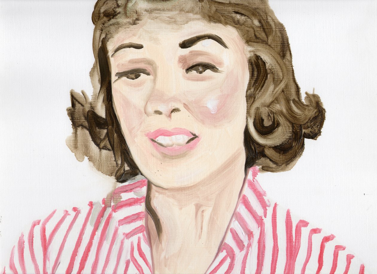 Tähdet raidoissa (JJ), 2015 (öljy paperille) tekijältä Cathy Lomax