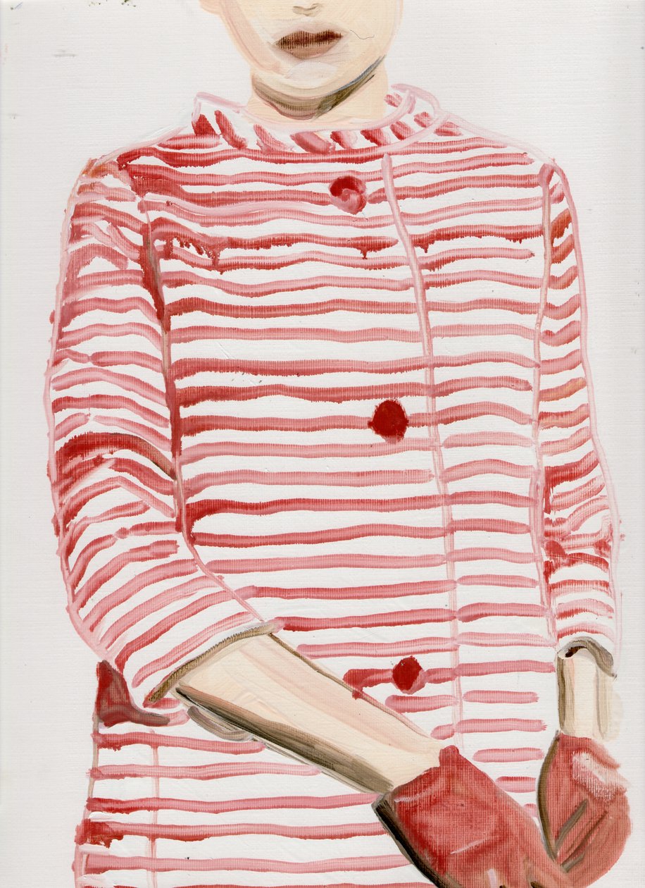 Tähdet raidoissa (MF), 2015 (öljy paperille) tekijältä Cathy Lomax