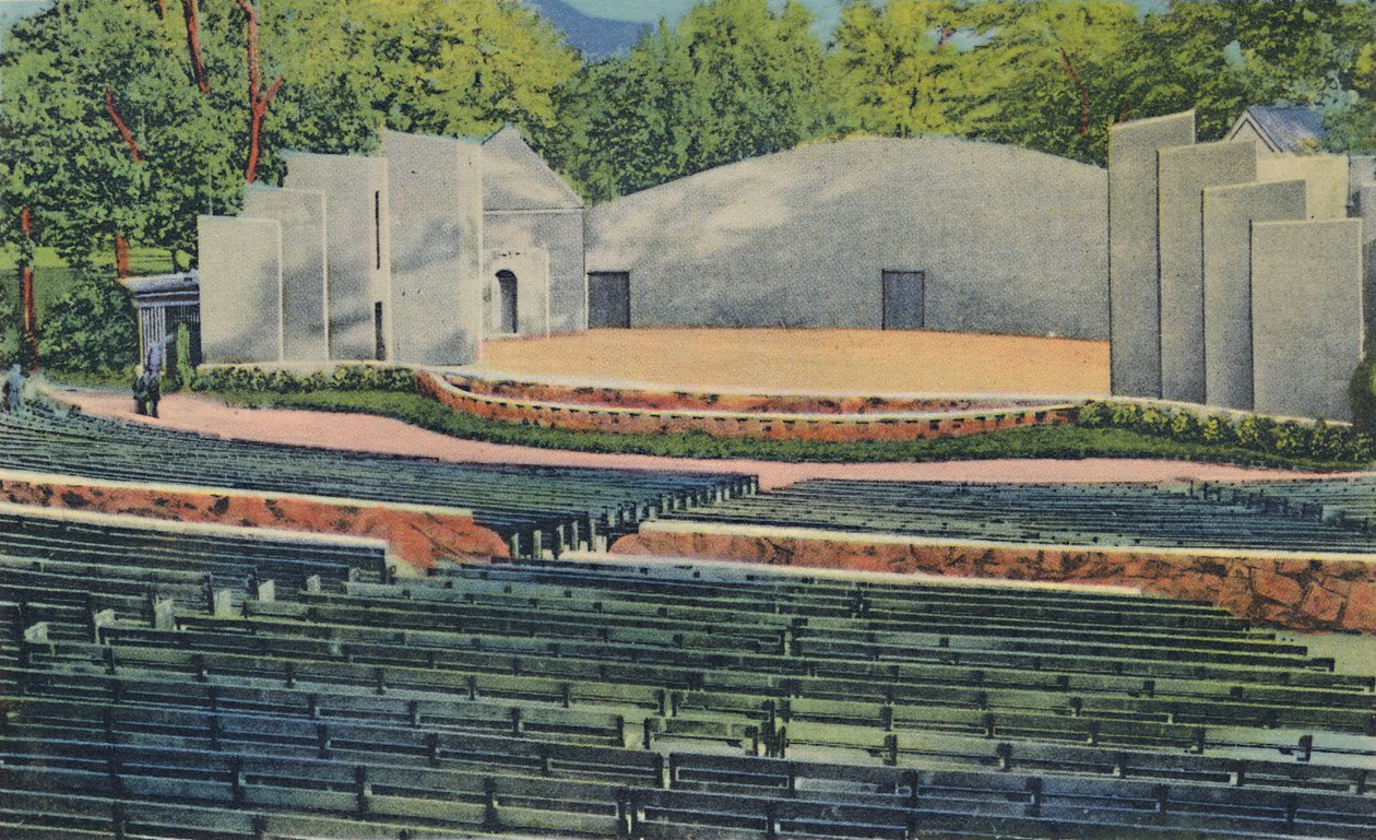 Amfiteatteri, Iroquois Park, 1942 tekijältä Caufield and Shook