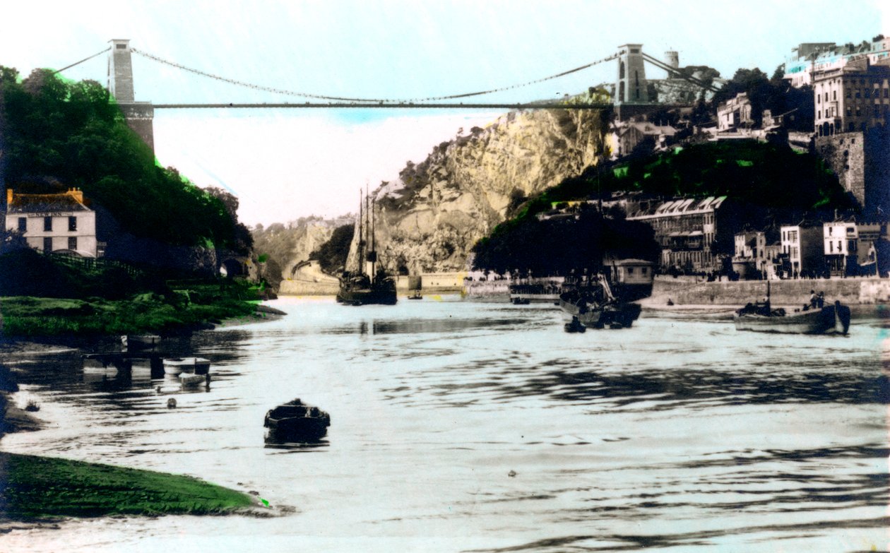 Clifton Suspension Bridge, Bristol, 1926. tekijältä Cavenders Ltd