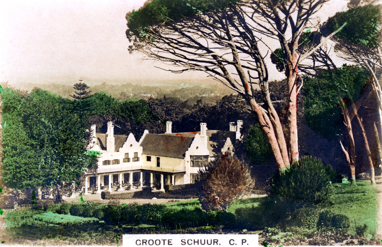 Groote Schuur House, Kapkaupunki, Etelä-Afrikka, 1920-luku. tekijältä Cavenders Ltd