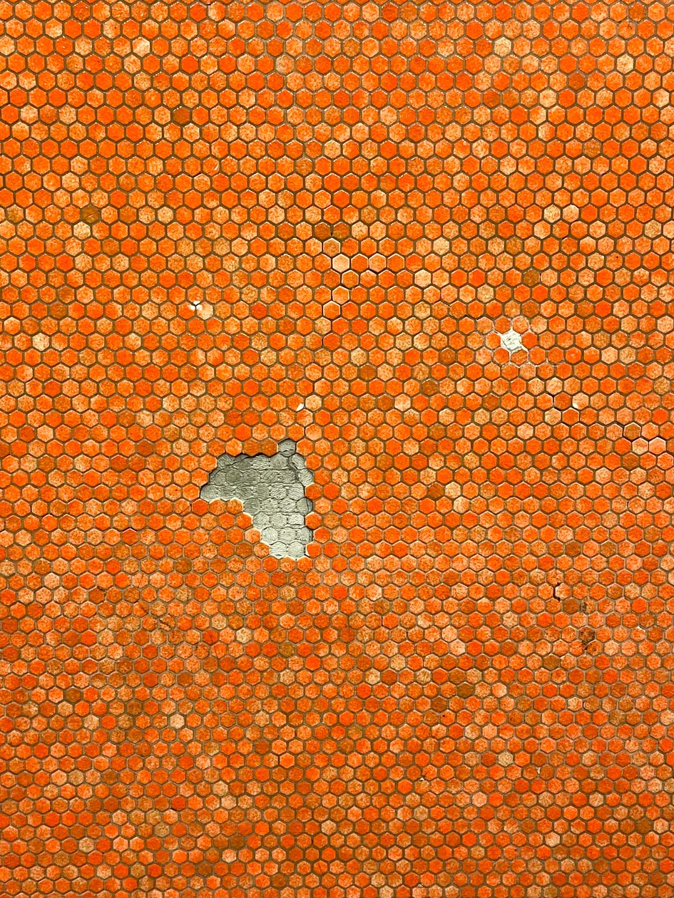 Koostumus - mosaiikki, 2022 (kuva) tekijältä Cécile Jamet