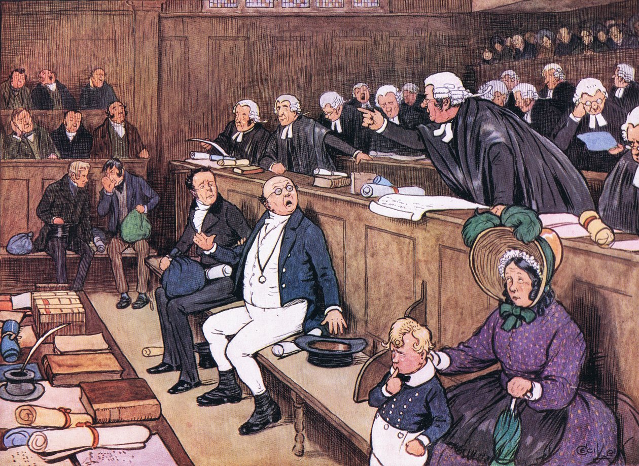 Hyvät herrat, mitä tämä tarkoittaa Kyljykset ja tomaattikastike, teidän Pickwick! tekijältä Cecil Charles Windsor Aldin