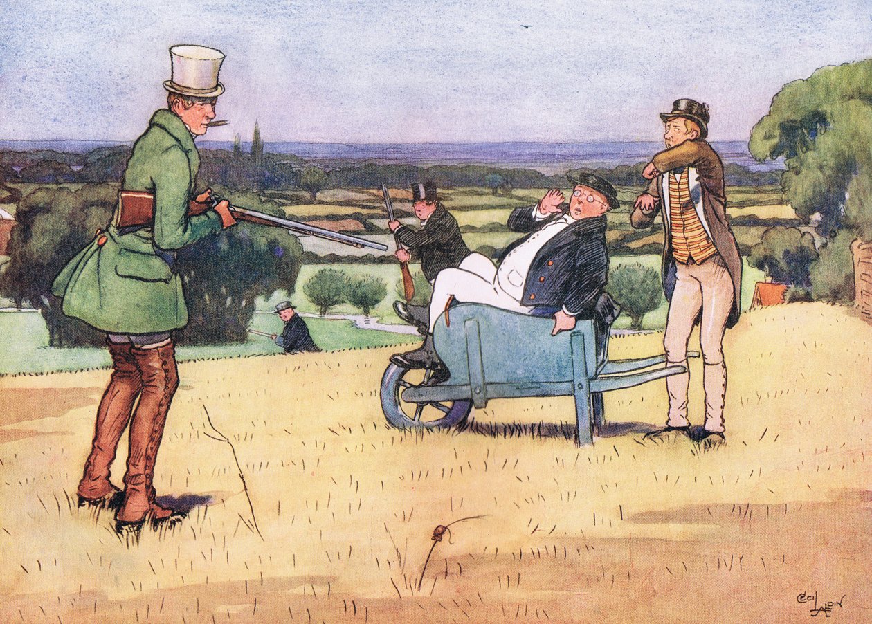 En salli tämän kärryn siirtävän askeltakaan, ellei Winkle kanna tuota asettaan eri tavalla tekijältä Cecil Charles Windsor Aldin