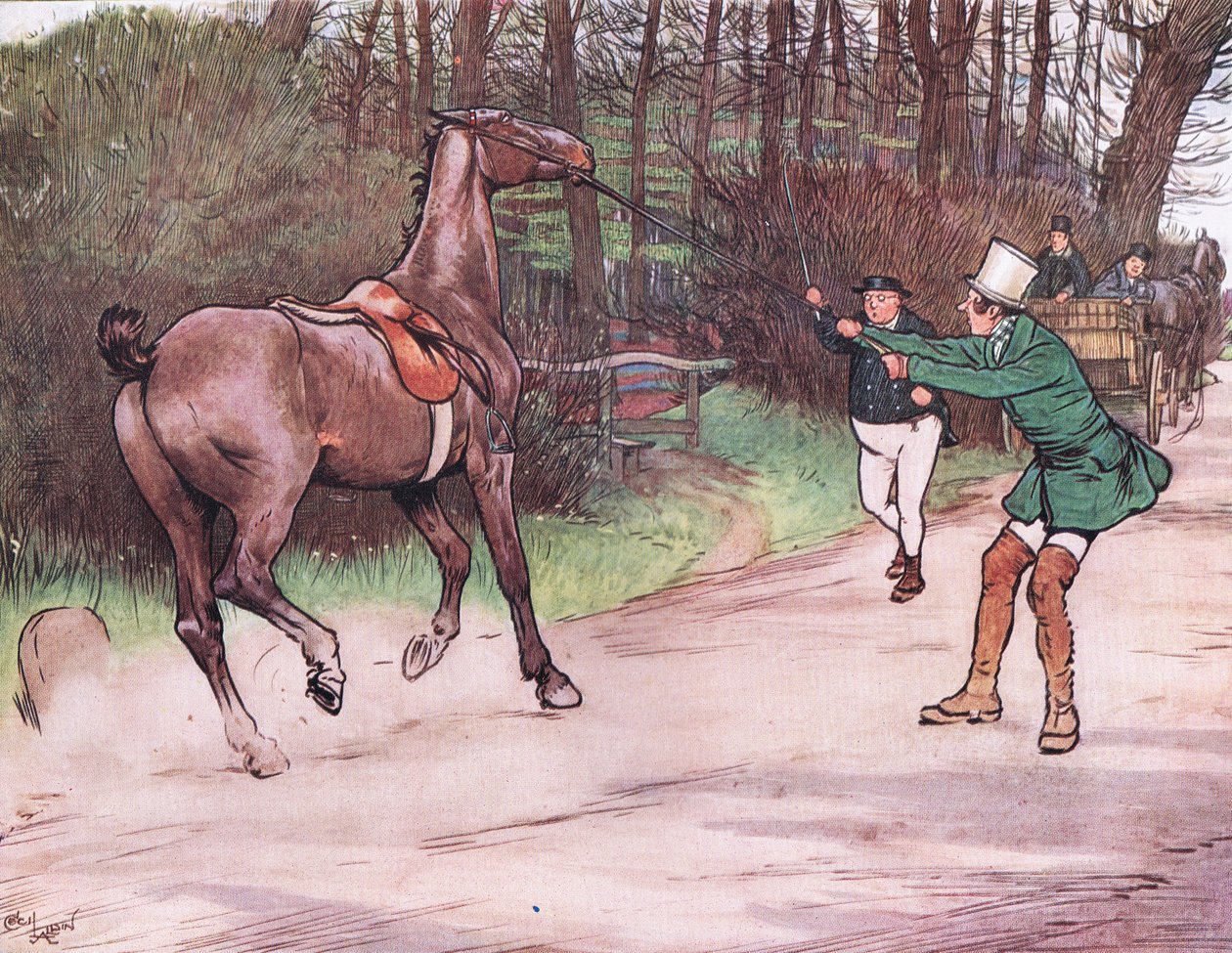 Herra Pickwick juoksi hänen avukseen tekijältä Cecil Charles Windsor Aldin