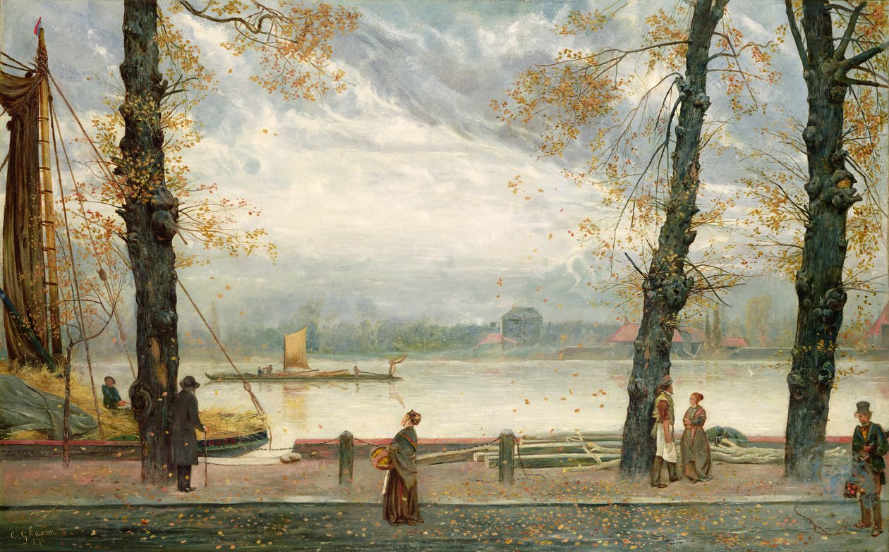 Cheyne Walk, 1870 tekijältä Cecil Gordon Lawson