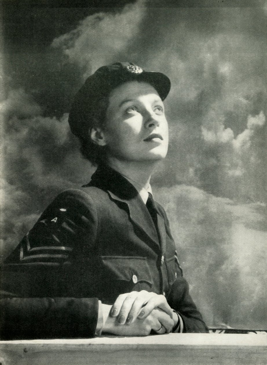 Taistelun katsominen, vuodelta 1943. tekijältä Cecil Beaton