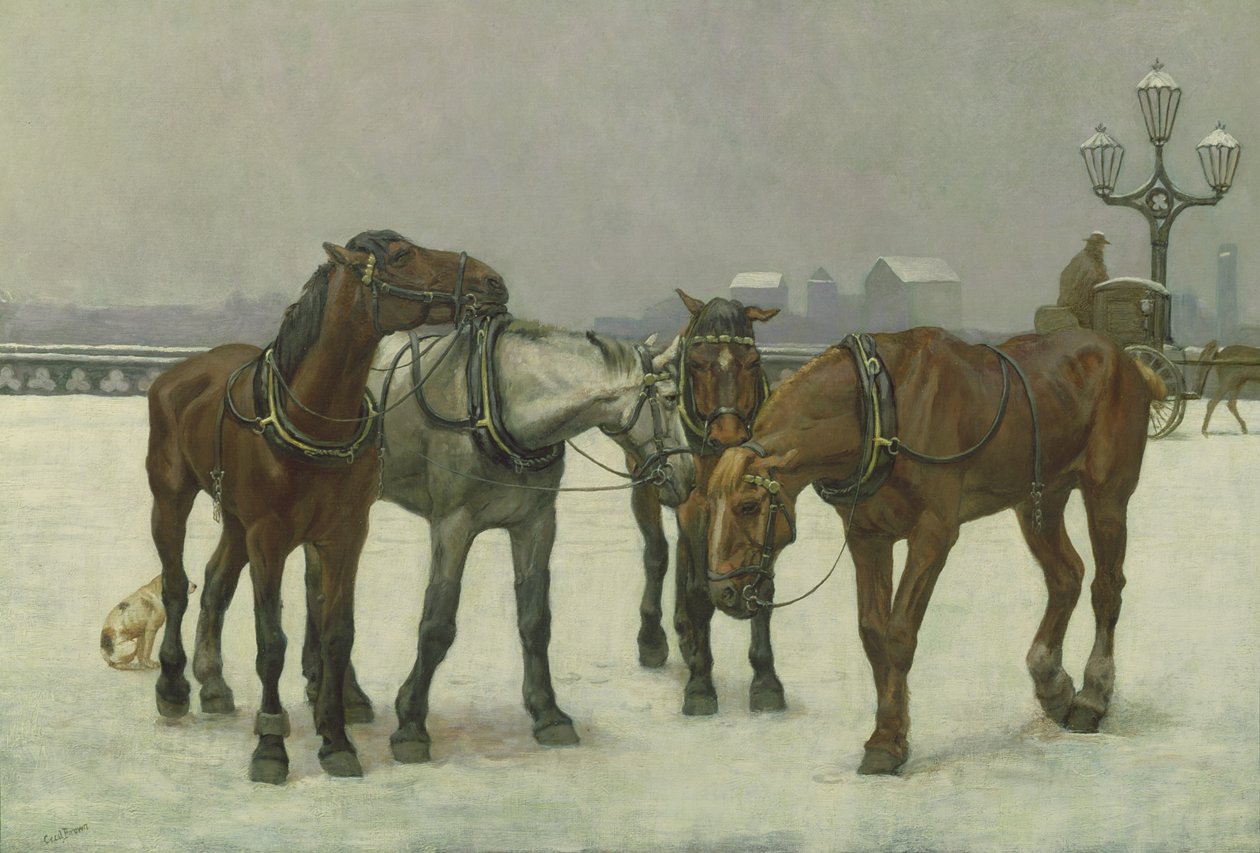 Taksihevoset Seinen varrella tekijältä Cecil Brown